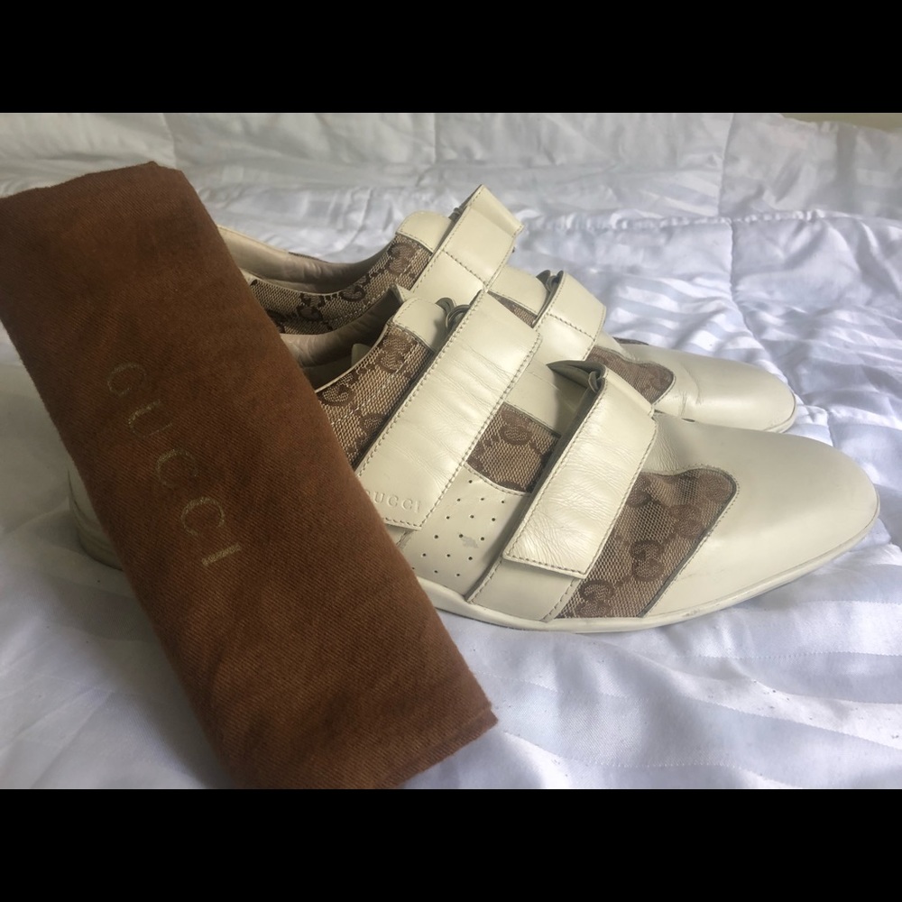 Gucci Men’s Monogram Velcro sneakers